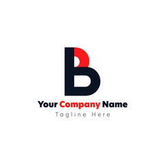 Letter B logo, Vector Art minimalist, flat, Concepts, Abstract, Company logos, Multi colors, Brilliant concept for business startups, Variations of B, Letter B Explorations, Lineart Vectors