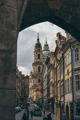 Fototapeta premium street in the old town of Prague 