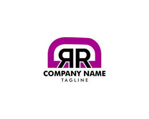 Initial Letter RRD Design Logo