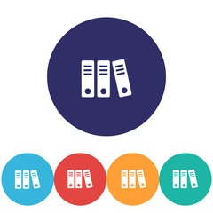 Book vector icon , lorem ipsum Flat design