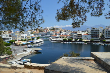 Fototapeta na wymiar Agios Nikolaos, Crete