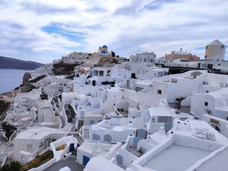 oia village santorini greece © vitaliy