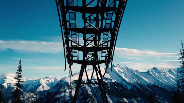 Banff Gondola and Mountains