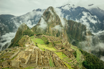 Maccu Picchu Peru South America - obrazy, fototapety, plakaty