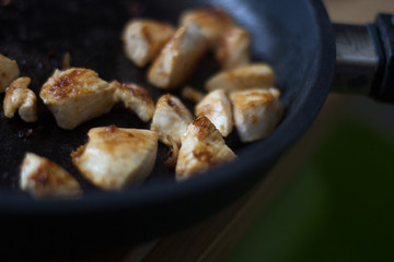 Pan fried chicken