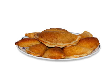 Qatayef or Katayef, is an Arab dessert commonly served during the month of Ramadan, a sort of sweet dumpling filled with cream or nuts. It can be described as folded pancake.