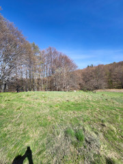 Spring view of Vitosha Mountain,  Bulgaria