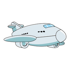 illustration graphic vector of plane, cartoon of plane, vector illustration.