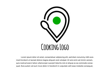 cooking logo illustration template