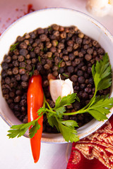 Oriental cuisine. Snack, appetizer, refreshment, entree/