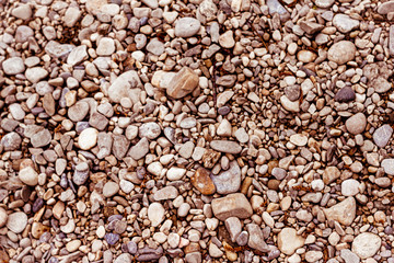 Kieselsteine Rundschotter in verschiedenen Farben