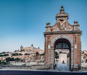 Obraz premium Panoramica de Toledo