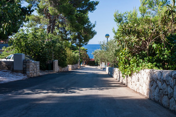 Journey in a tourist camp in Ivan Dolac