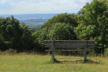bench blocked view
