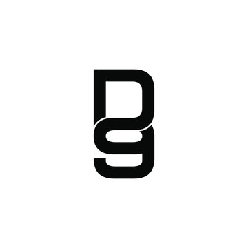 d9 letter original monogram logo design