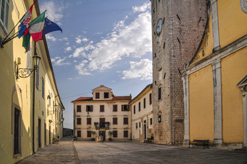 Impressions of the ancient Little town Motovun in Istria
