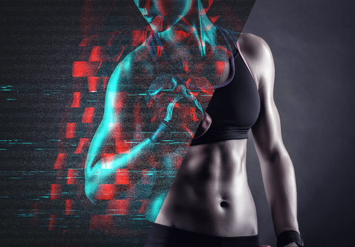 Glitch Photo Effect Template