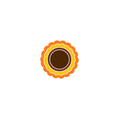 Fototapeta premium Sun Flower Logo Template vector 