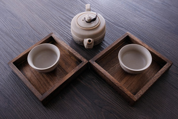 cup of tea and cookies