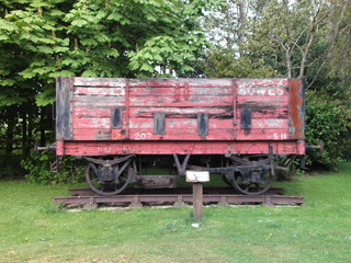 Fototapeta na wymiar Old train cart
