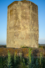 Almohad watchtower of Ibn Marwan or Los Rostros, Badajoz, Spain