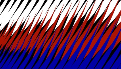 Russia flag color  illustration, Russia day grunge background 