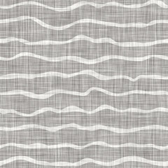 
Seamless light grey woven stripes linen texture background. Flax hemp fiber natural pattern. Organic fibre close up weave fabric surface material. Ecru striped natural cloth textured rough material
- 349071115