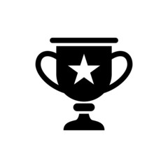 Award vector icon, Cup sign, Win symbol, Design element