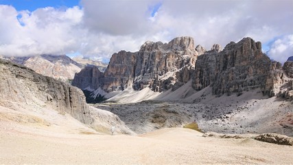panorama of the mountains