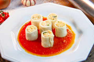 food, pasta, tomato fresh for menu and designer