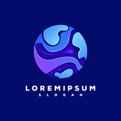 orb logo design template ready to use