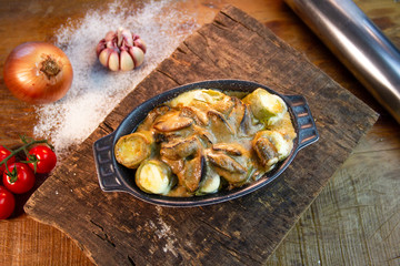 Pasta, food and tomato fresh for designers
