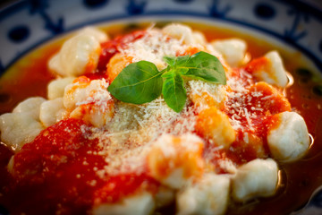 Pasta, food and tomato fresh for designers