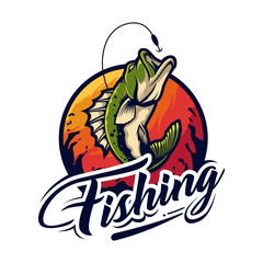 Fishing logo design
