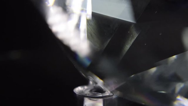 
Precious diamonds are expensive and rare. For jewelry making
With glittering light