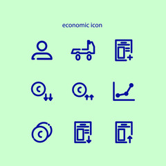 simple vector design collection of icons