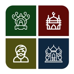 Set of mubarak icons