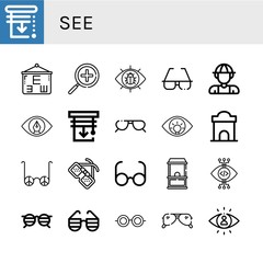 see simple icons set