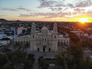 Fototapeta premium CATEDRAL DE HERMOSILLO SONORA MEXICO 