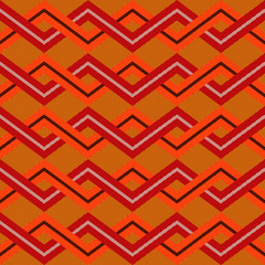 Seamless ornament on ethnic motifs