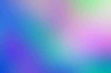 Blur gradient pattern of pink blue purple green colors. Abstract soft stripes background.