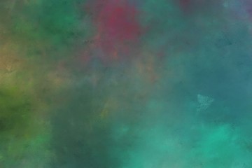 beautiful abstract painting background texture with dim gray, sea green and pastel brown colors. distressed old textured background with space for text or image