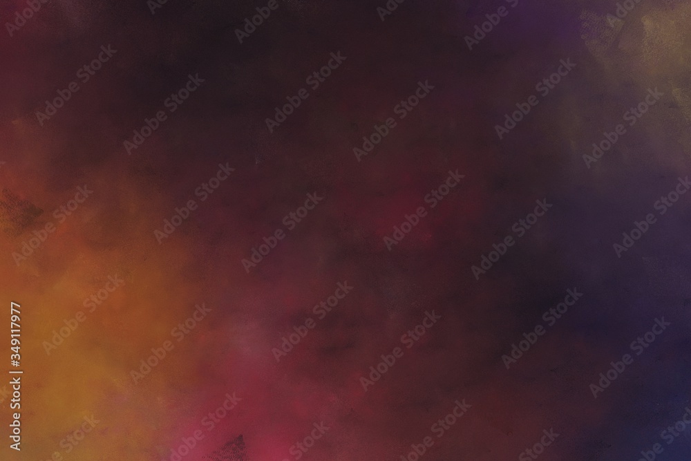Poster beautiful abstract painting background graphic with very dark violet, sienna and brown colors. distr