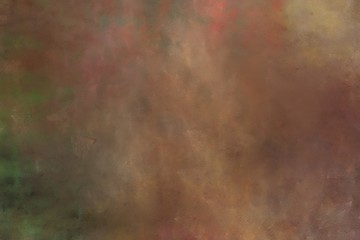 beautiful vintage abstract painted background with pastel brown, very dark green and dark khaki colors. can be used as poster or background