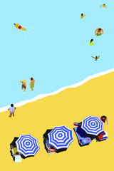 Vector Illustration: Beach Day