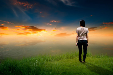 man running on the field