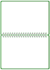 スケッチブック リングノート フレーム イラスト ベクター