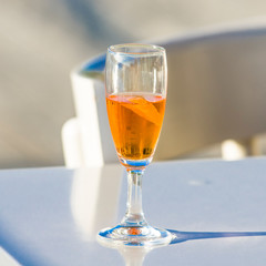 fresh aperitif ready for your pleasure