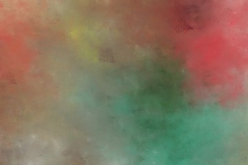beautiful old color brushed vintage texture with pastel brown, sea green and indian red colors. background with space for text or image