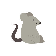 cute mouse animal vector